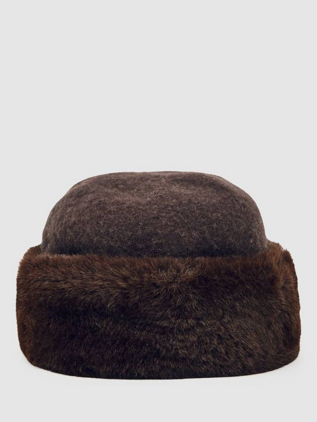 

Шапка Serena Wool Rich Reiss, Chocolate