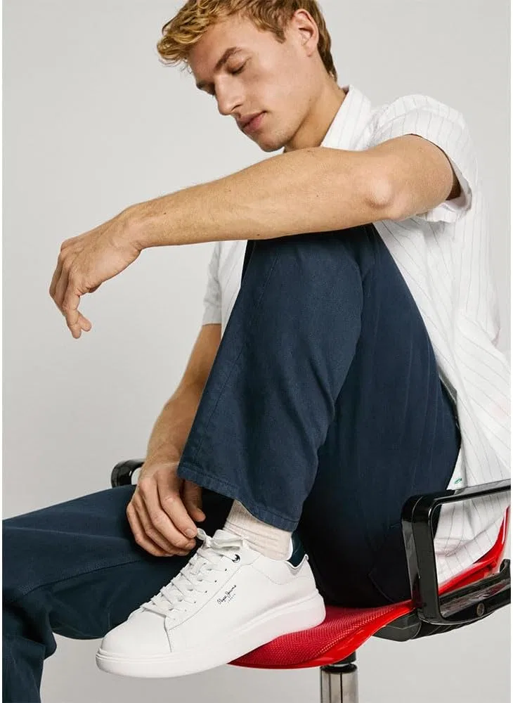 Кроссовки Pepe Jeans Herren Eaton One M Sneak, White — фото 2