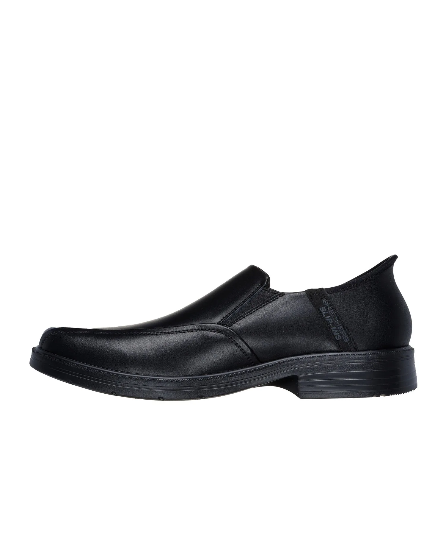 Мужские туфли без шнуровки Hands Free Slip-ins Relaxed Fit Caswell SKECHERS чёрные — фото 3