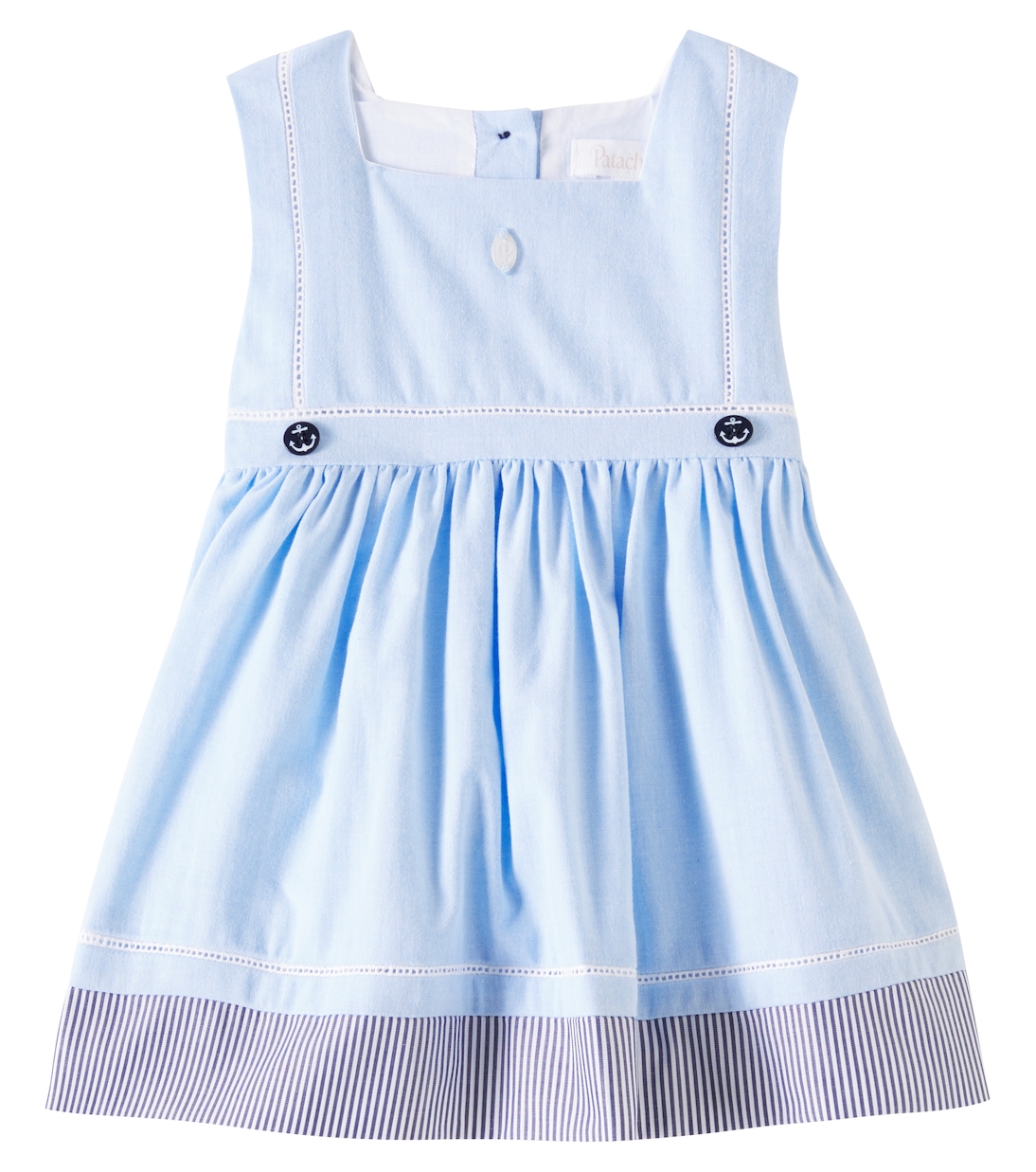 

Детское хлопковое платье Patachou, Melange Blue