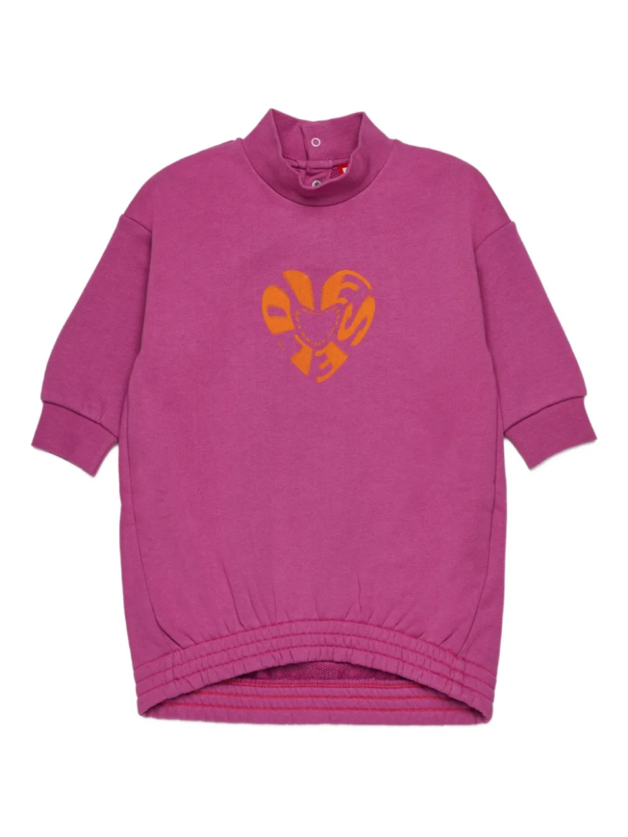 

Diesel Kids платье с пуговицами, розовый