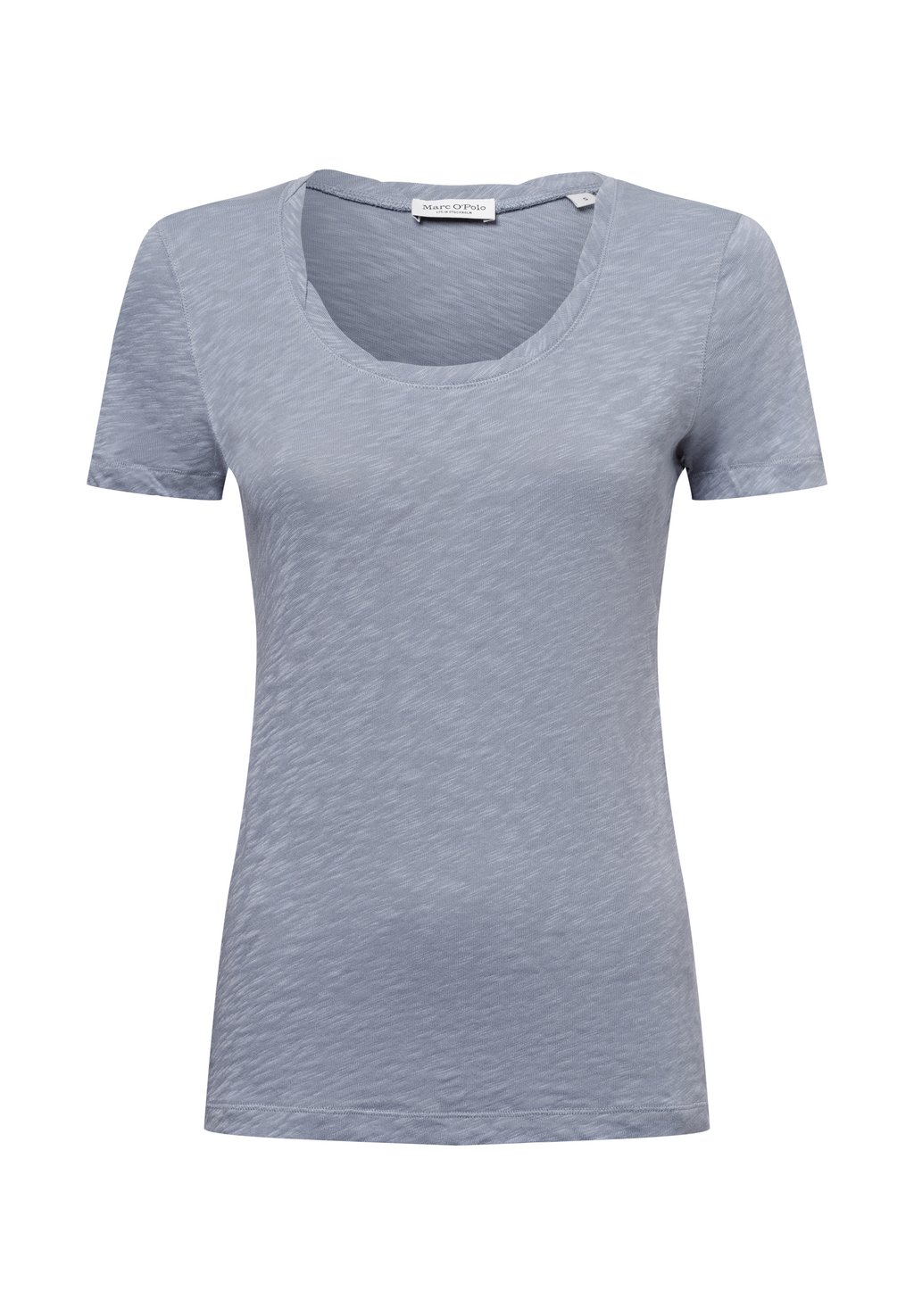 

Базовая футболка DEEP ROUND NECK TWISTED Marc O'Polo, светло-голубой