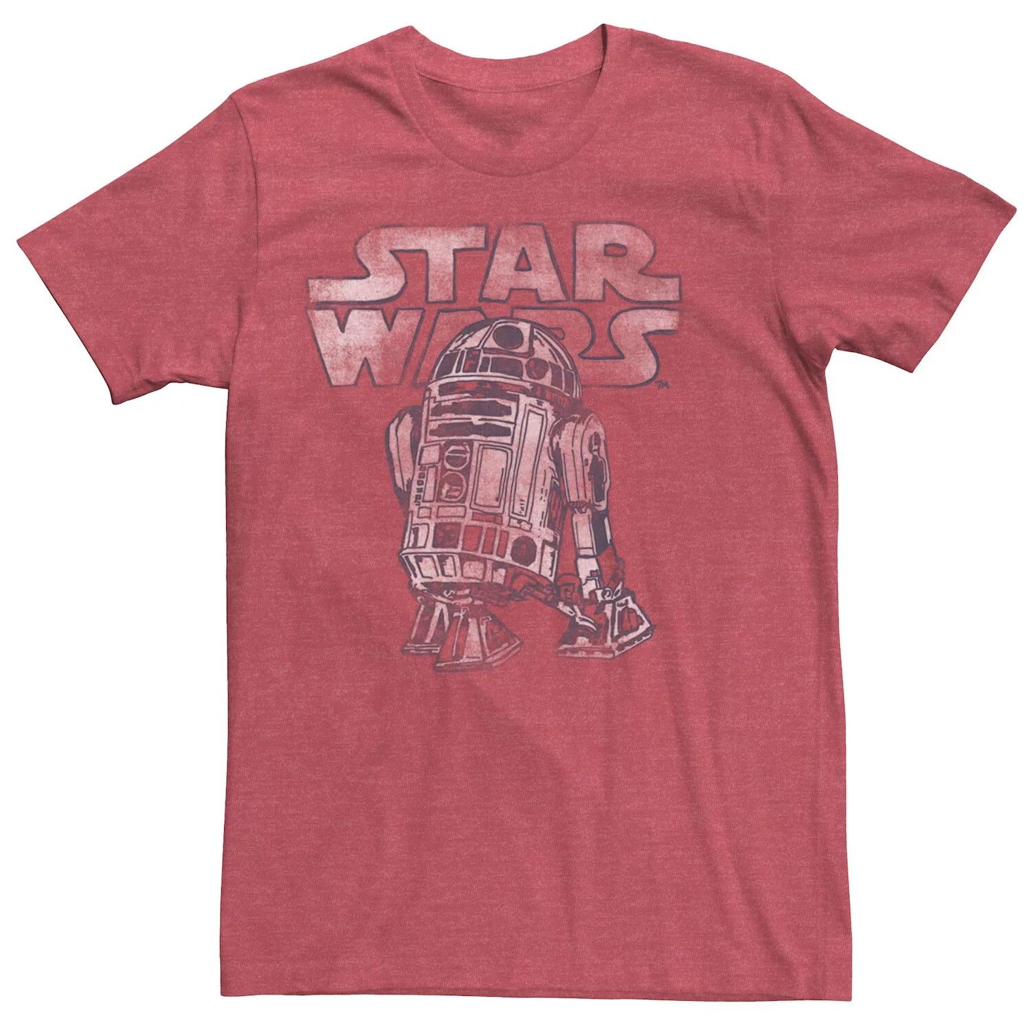 

Мужская футболка в винтажном стиле R2-D2 Star Wars