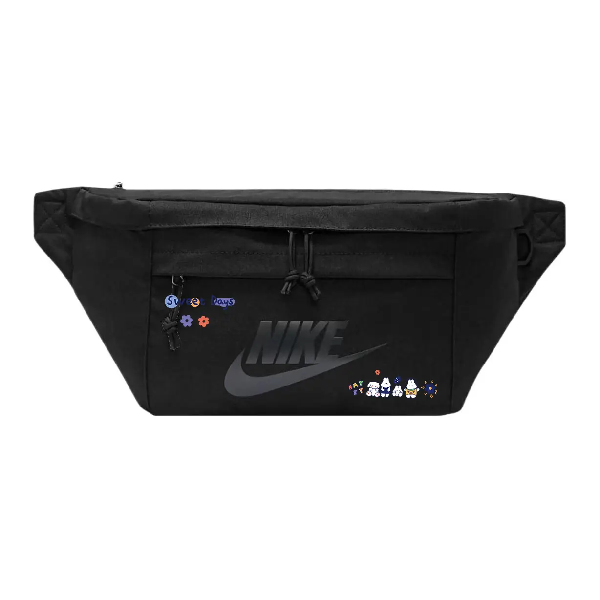 

Nike Тканевая поясная сумка Regular Unisex черная, Cartoon 1