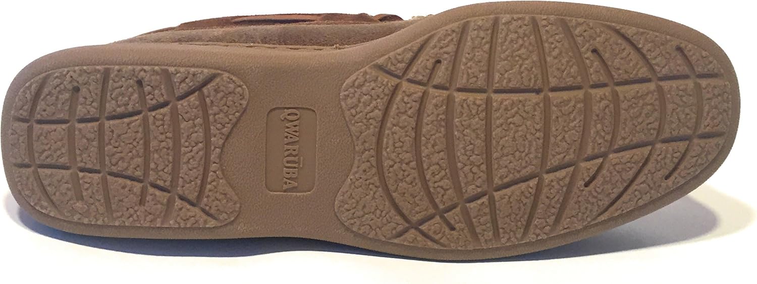 High Back Moc - Chestnut Napa with Brown Tipped Sheepskin Qwaruba, коричневый — фото 2