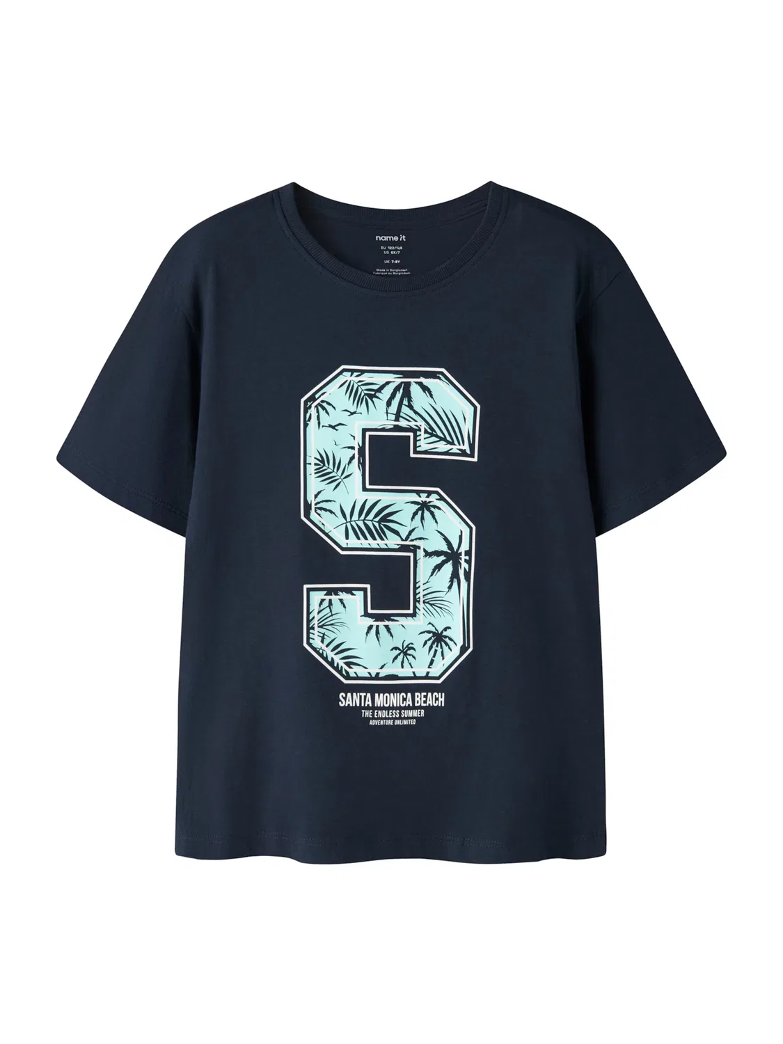 Футболка 'NKMVAGNO' Name It, Navy/Light Blue