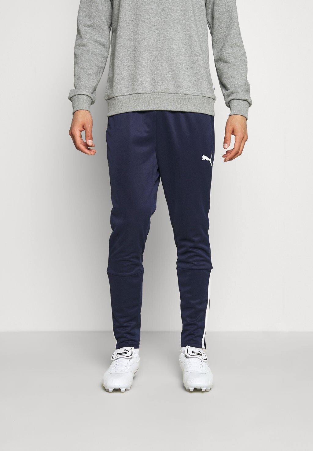 

Спортивные брюки Puma TEAMLIGA TRAINING PANTS, цвет Peacoat/White
