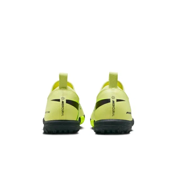 Детские футбольные бутсы Nike Mercurial Vapor 16 Academy, лайм (Размер 22.5cm - 34.5 RU) — фото 3