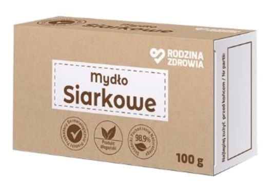 

Серное мыло Родзина Здровя, 100г Rodzina Zdrowia