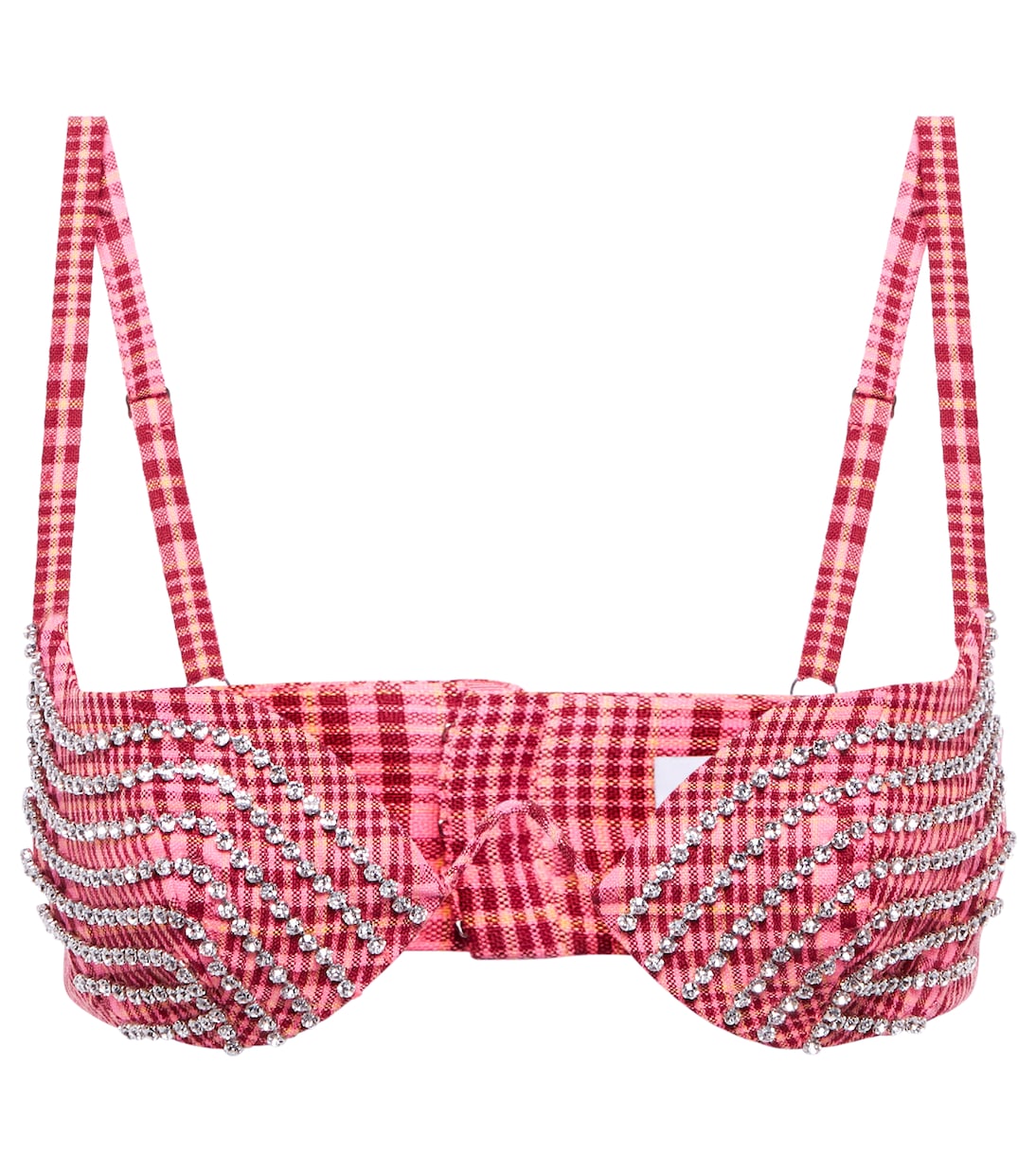 

Бюстгальтер из смесовой шерсти с декором Area, Pink Yellow