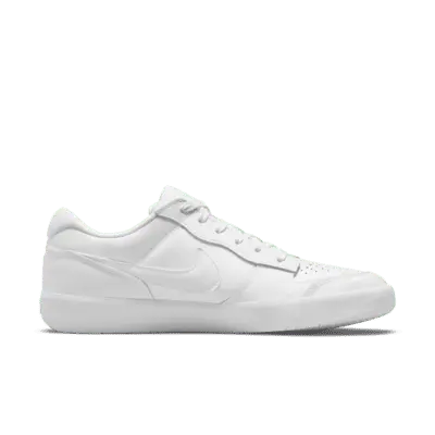 Кроссовки Nike SB Force 58 Premium Skate Shoes, цвет White/White/White/White — фото 3