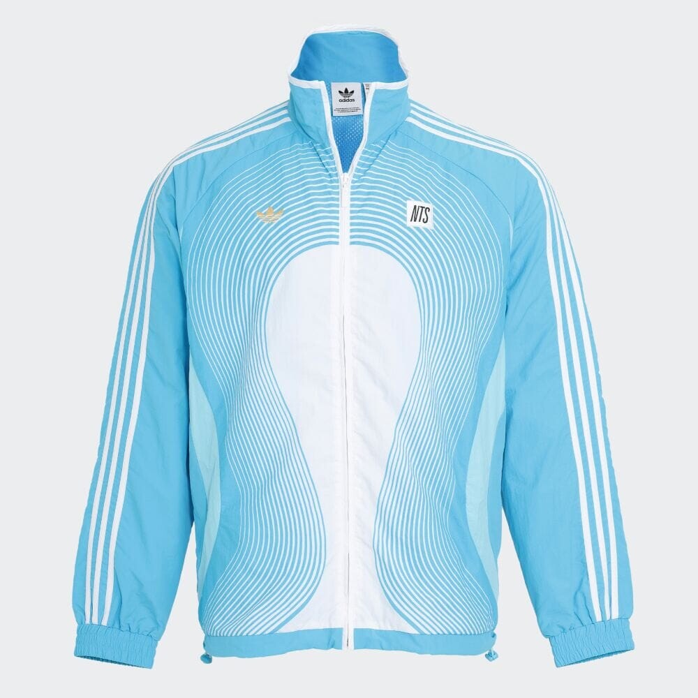

Джерси Adidas ADIDAS × NTS RADIO All-over Print SST Track Top, цвет Sky Rush