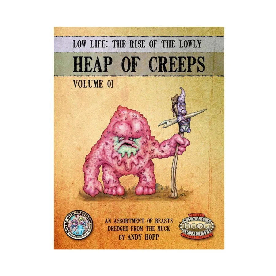 

Бокс-сет Heap of Creeps - Clump 01, Mutha Oith (Savage Worlds)