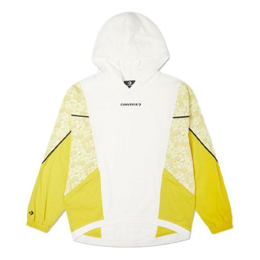 

Толстовка (WMNS) Converse Athleisure Casual Sports Contrasting Colors Hoodie White 10022418-A02