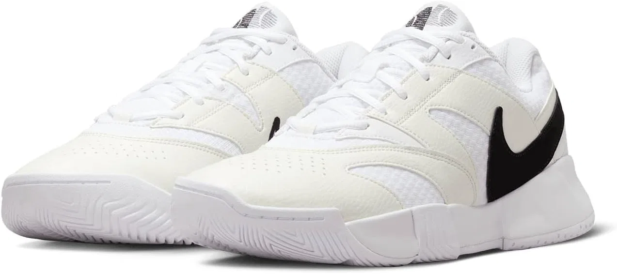 Мужские теннисные кроссовки Nike Court Lite 4 FD6574, White Black Summit White — фото 4