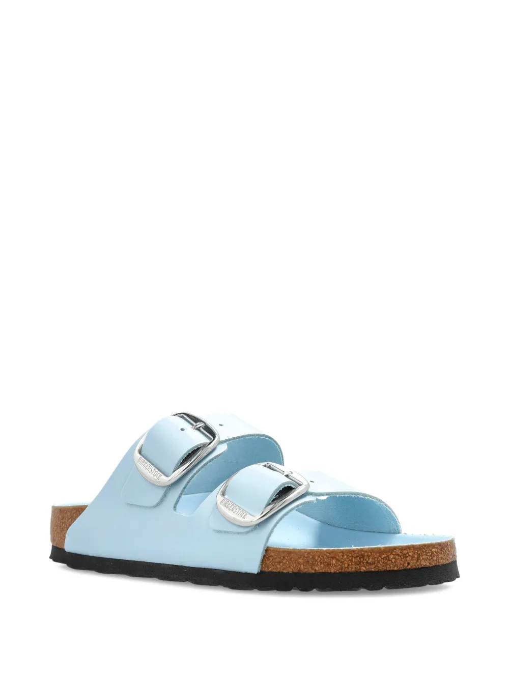 Сандалии из лакированной кожи Arizona Big Buckle BIRKENSTOCK, синий — фото 2