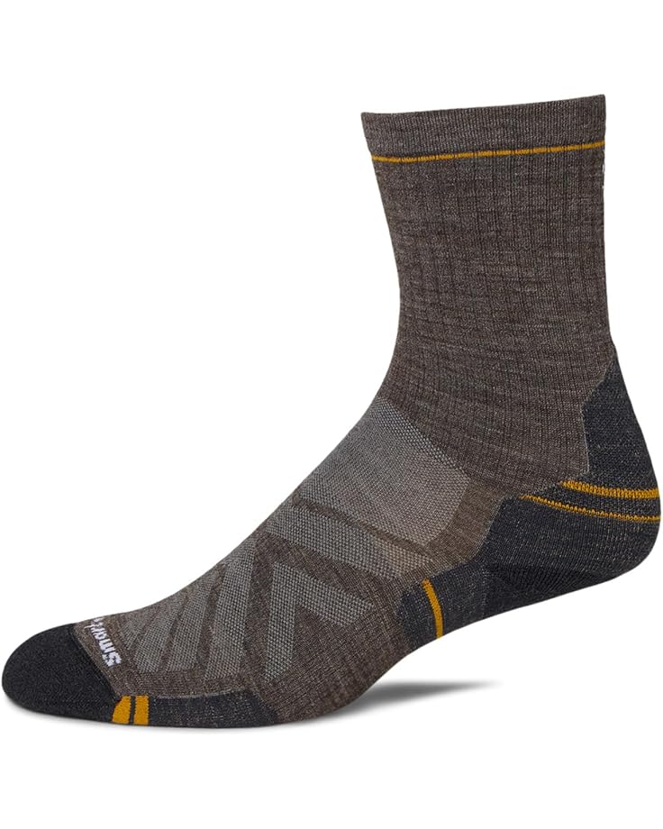

Носки Smartwool Hike Targeted Cushion Mid Crew Socks, серо-коричневый