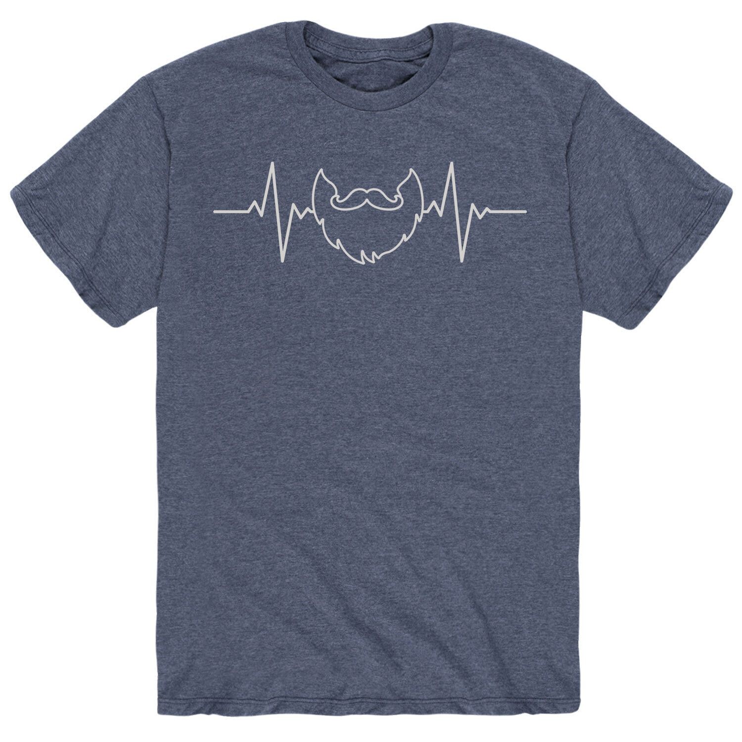 

Мужская футболка с бородой EKG Line Licensed Character
