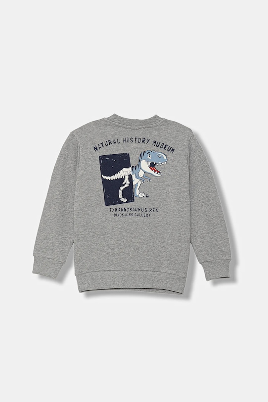 

Детская хлопковая толстовка United Colors Of Benetton, серый