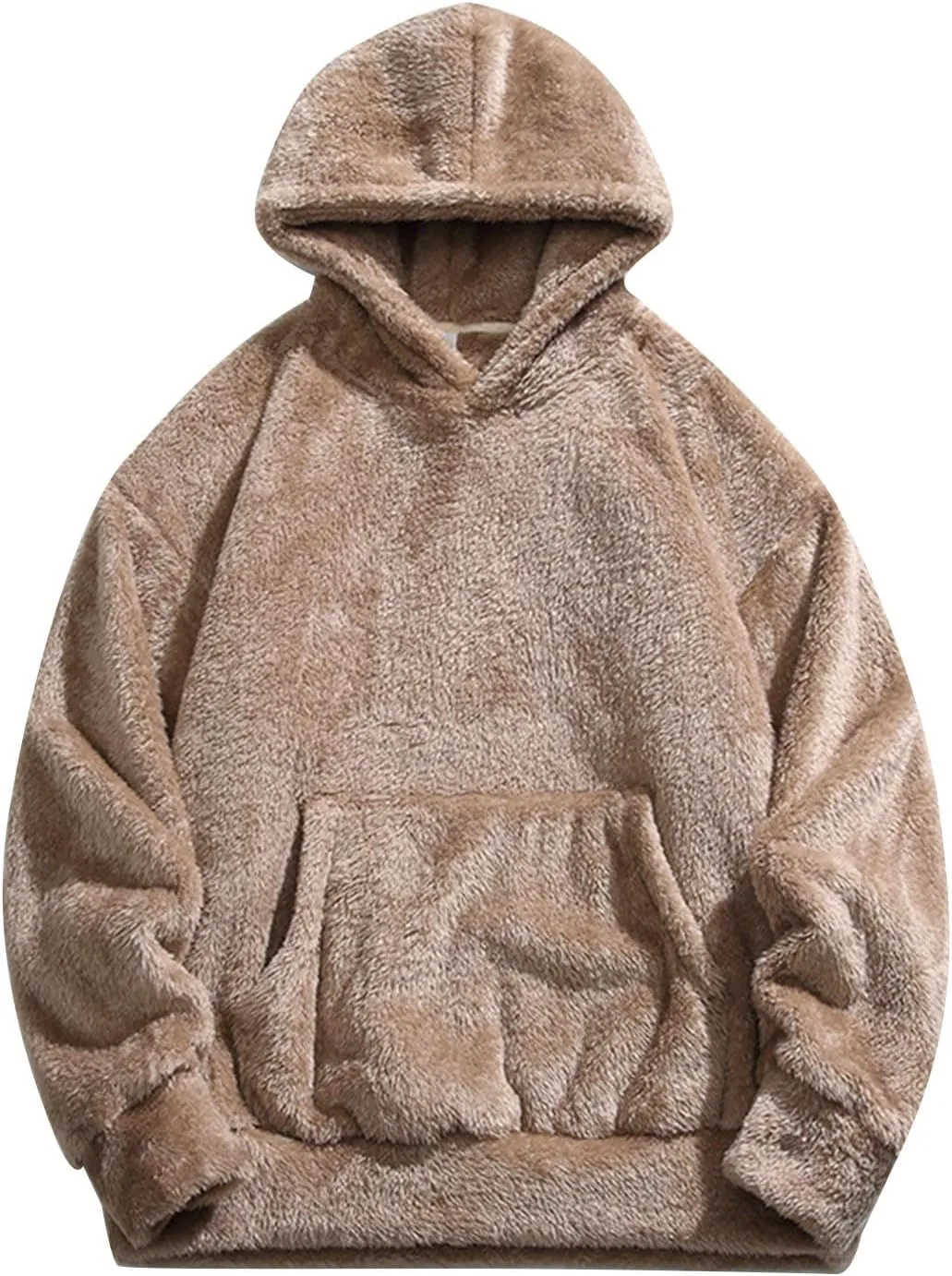 

Мужская толстовка с капюшоном Sherpa, флисовая, длинный рукав