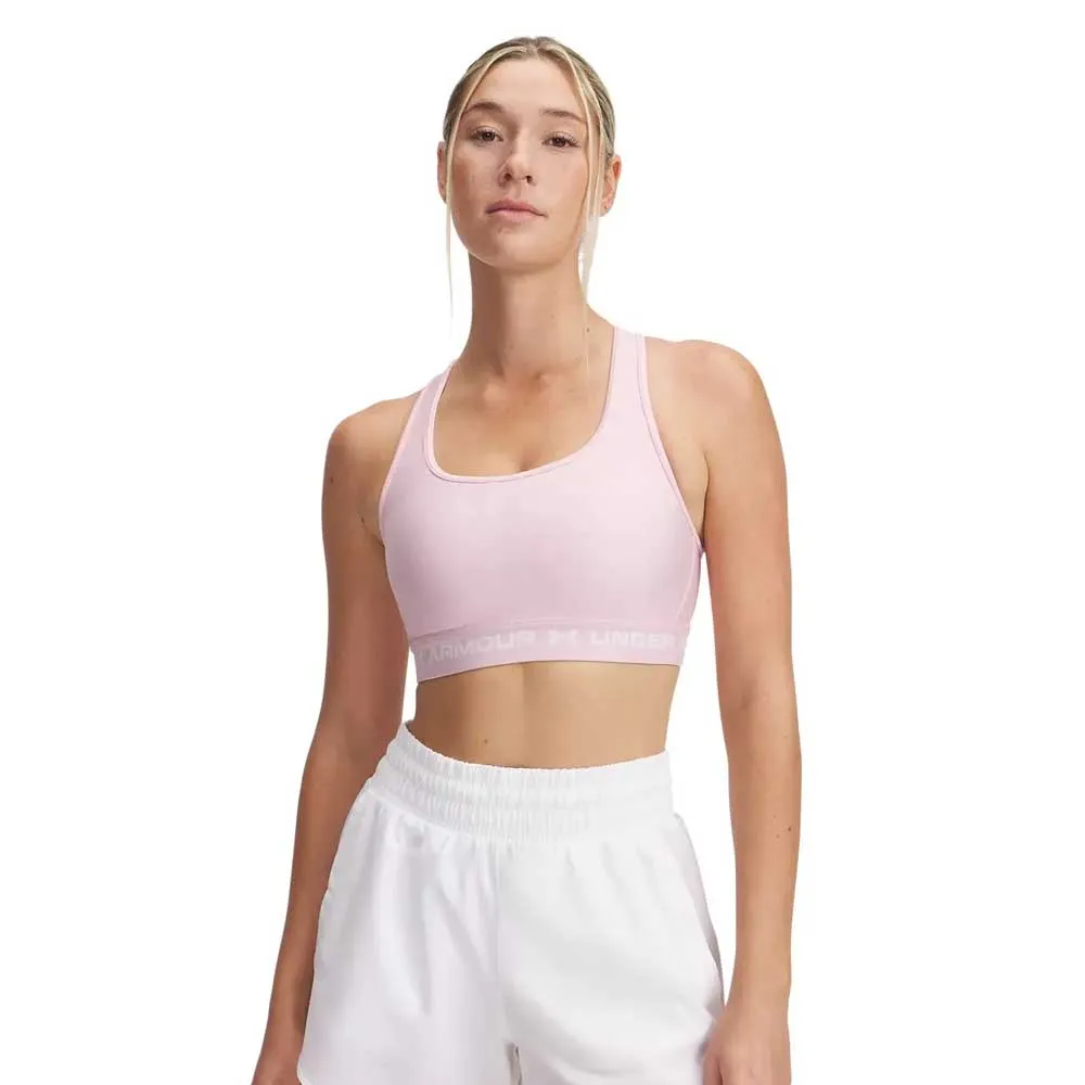 

Спортивный бюстгальтер Under Armour Mid Crossback sports bra, розовый