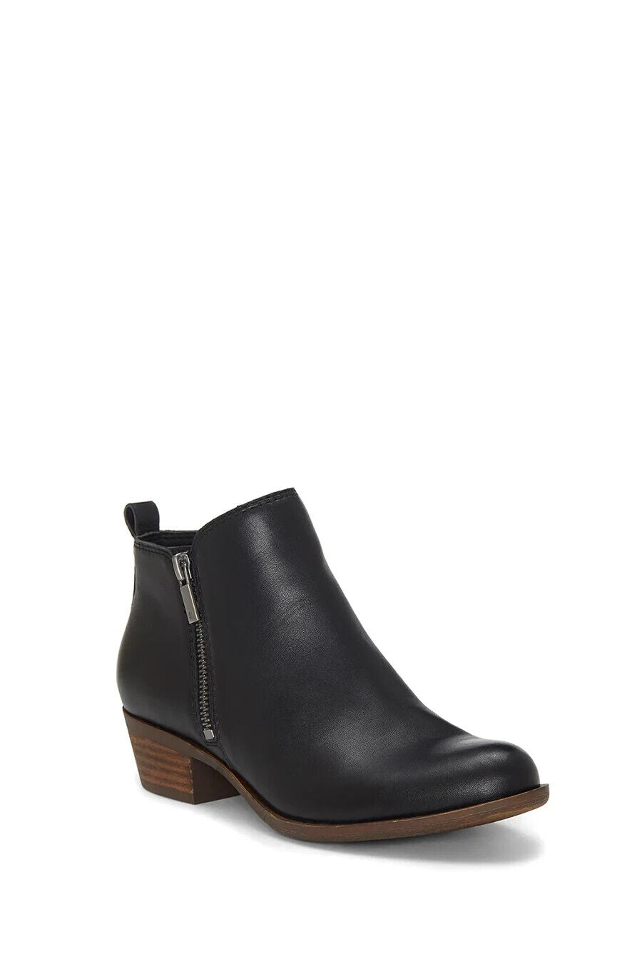 Lucky Brand Basel LK-BASEL-002 Ботинки Женские US 9.5 Черные Кожаные Ботильоны KHD1428