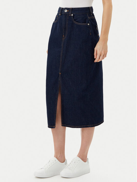 

Джинсовая юбка обычного кроя PL901186 Pepe Jeans, синий