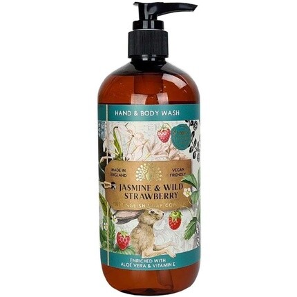 

The English Soap Company Средство для мытья рук и тела, 500 мл, Жасмин, Дикая Клубника