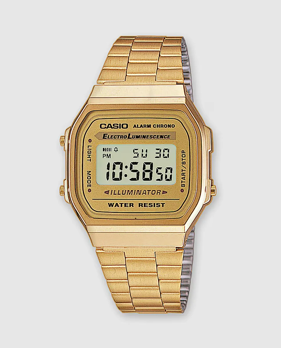 

Casio Collection A168WG-9EF Винтажные мужские часы, золотой