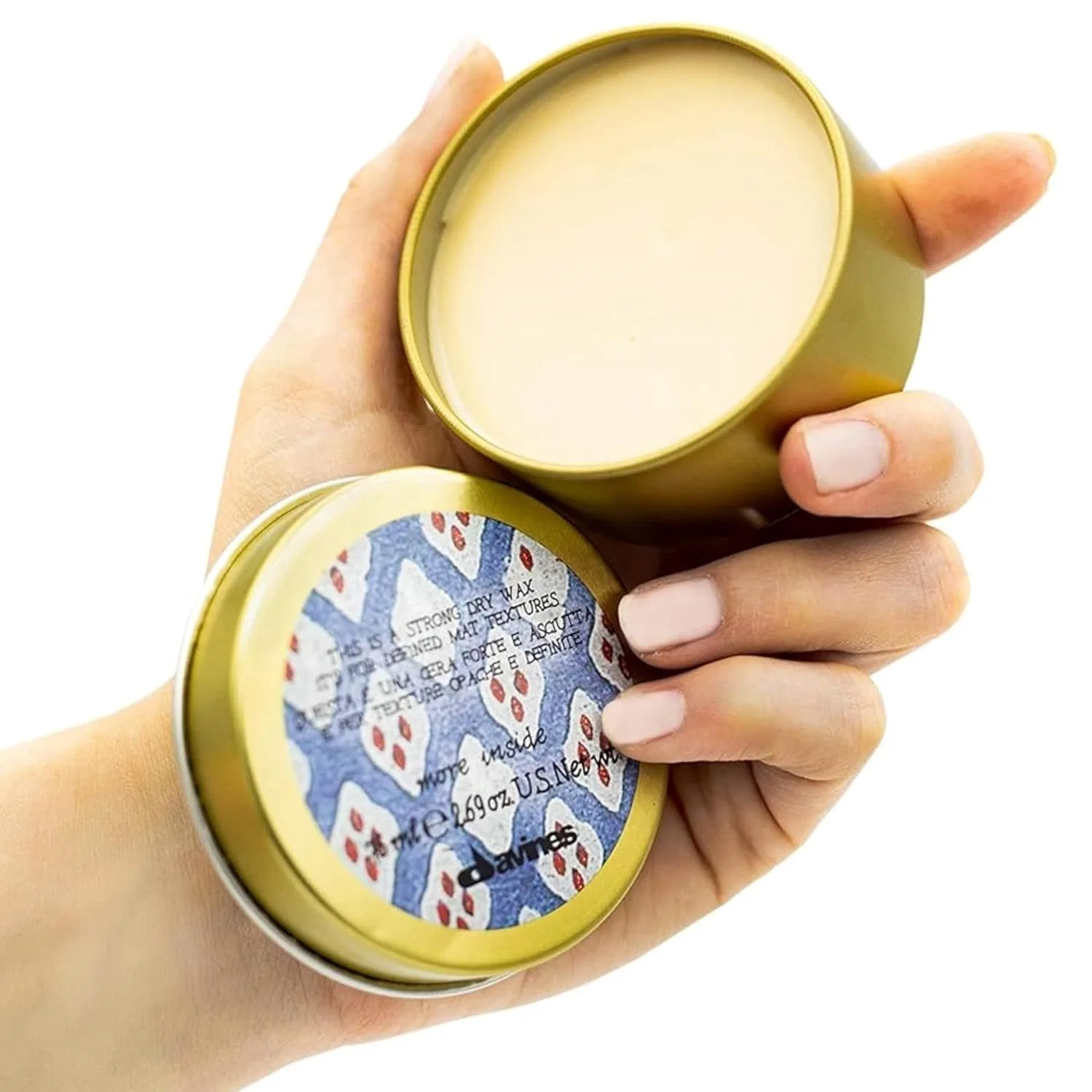 Сухой воск для волос сильной фиксации Davines More Inside Davines — фото 4