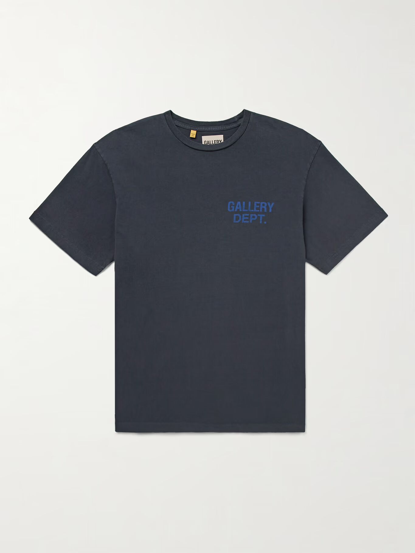 

Футболка из хлопкового джерси с логотипом-сувениром GALLERY DEPT., синий