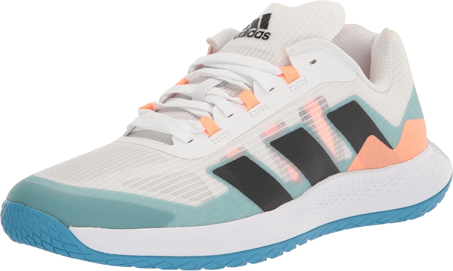 

Мужские кроссовки Adidas Forcebounce 2.0 для игры в помещении, белый/черный/синий