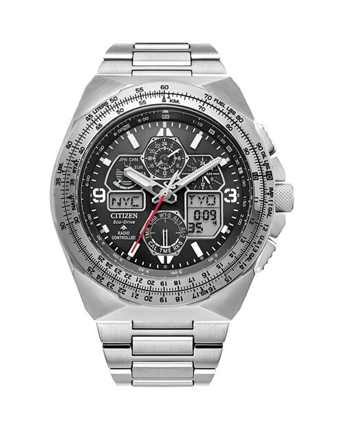 

Хронограф Eco-Drive Promaster Air Skyhawk, 46 мм Citizen, цвет Black