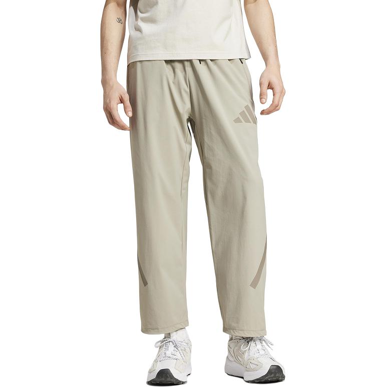 Adidas True Healing Series SS25 вязаные спортивные штаны мужские ecru — фото 3