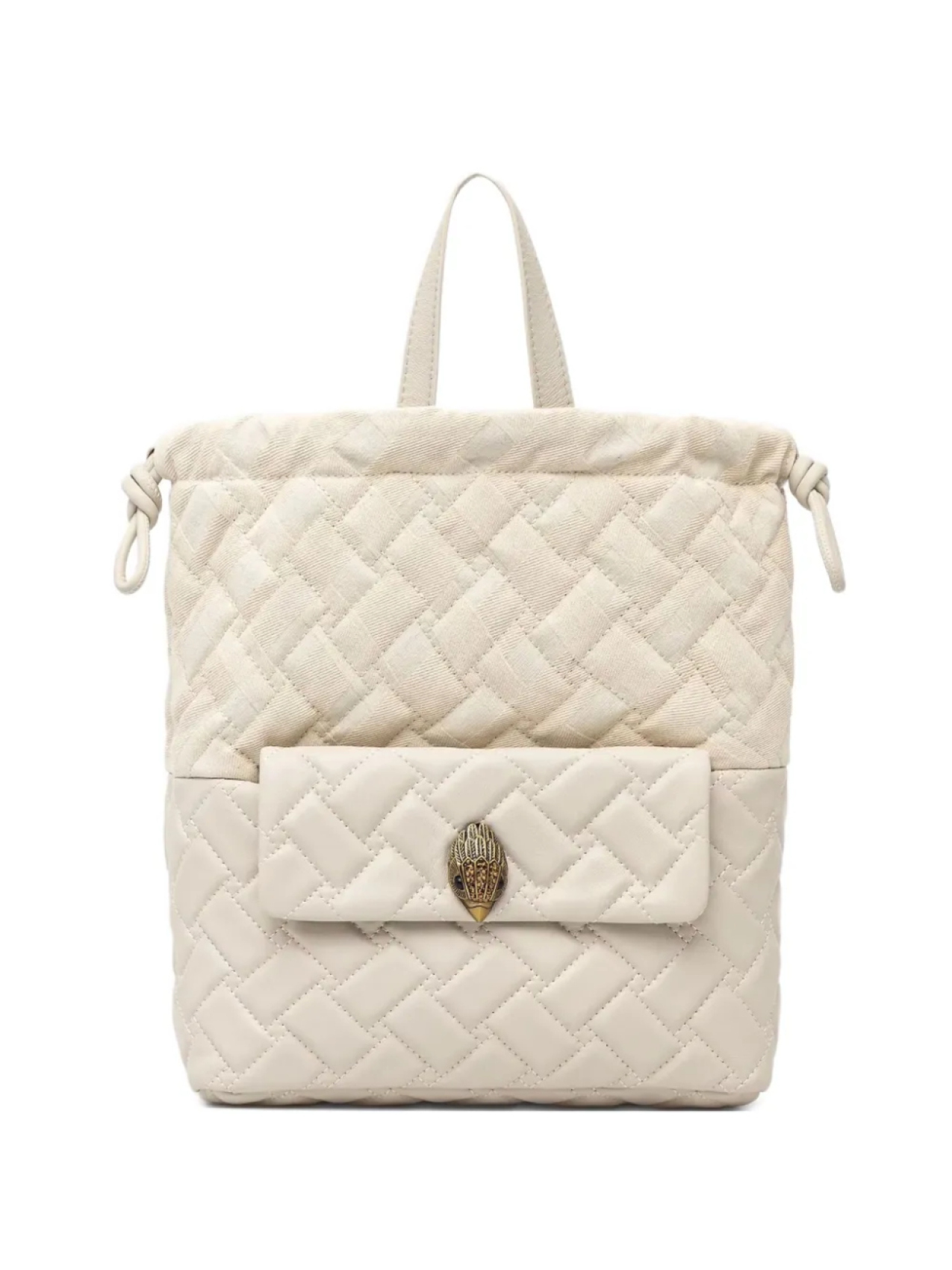 

Kurt Geiger London стеганый рюкзак Kensington с кулиской, нейтральный
