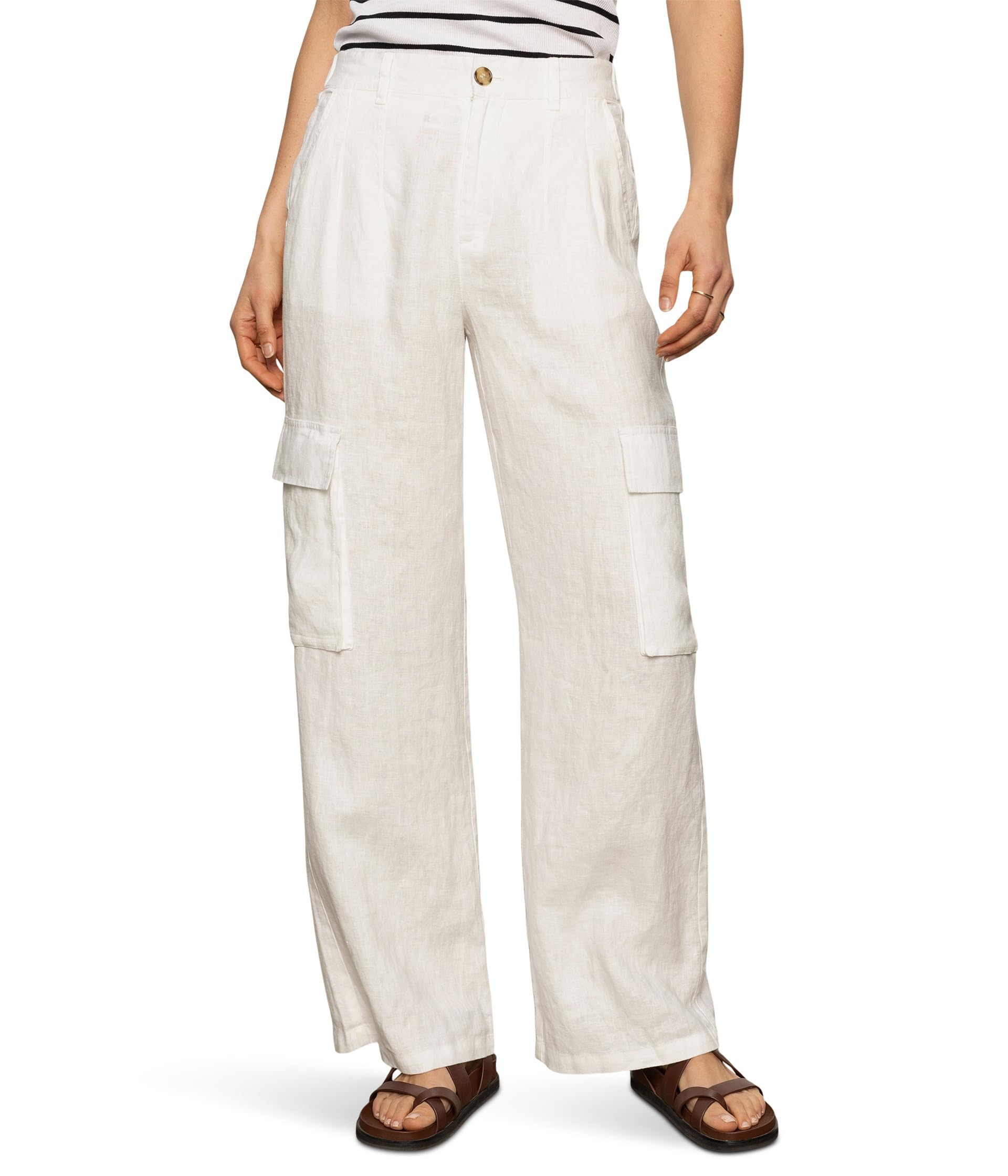 

Брюки Sanctuary Hopper Straight Leg Cargo, Bleached White