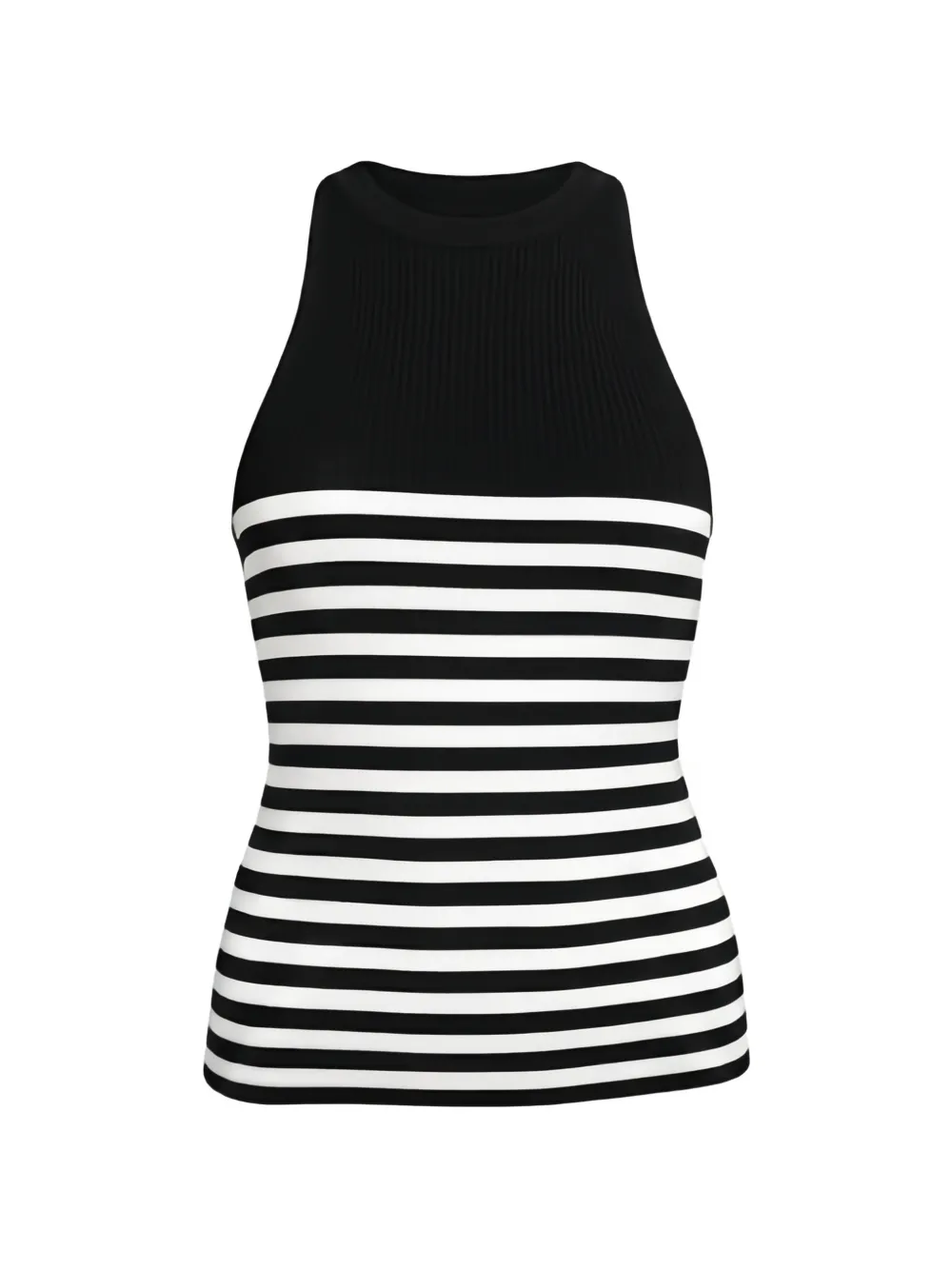 

Топ в полоску Max Mara, черный