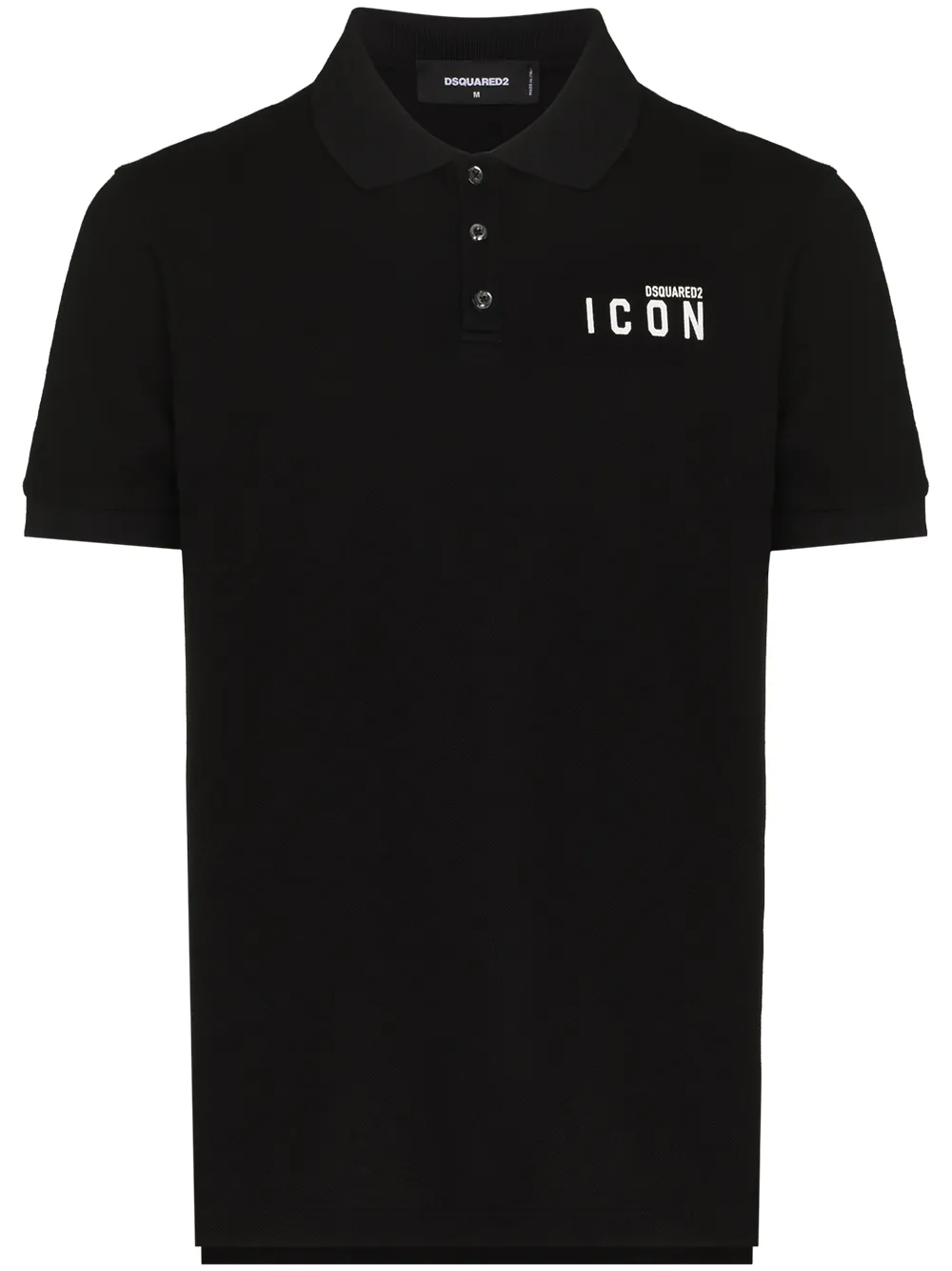 

Рубашка поло с принтом Icon DSQUARED2, черный