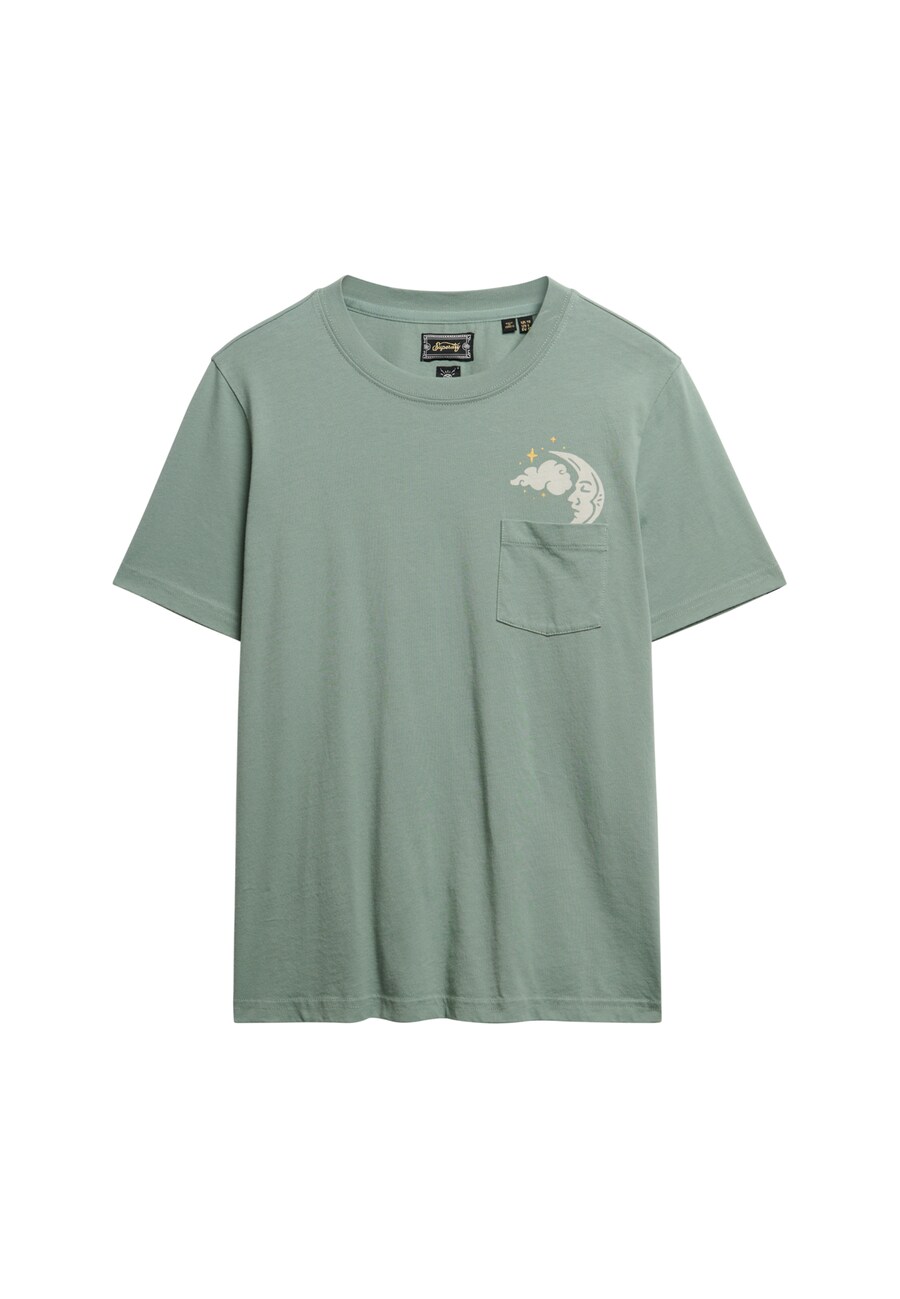 

Рубашка Superdry Psychic Readings, пастельно-зеленый