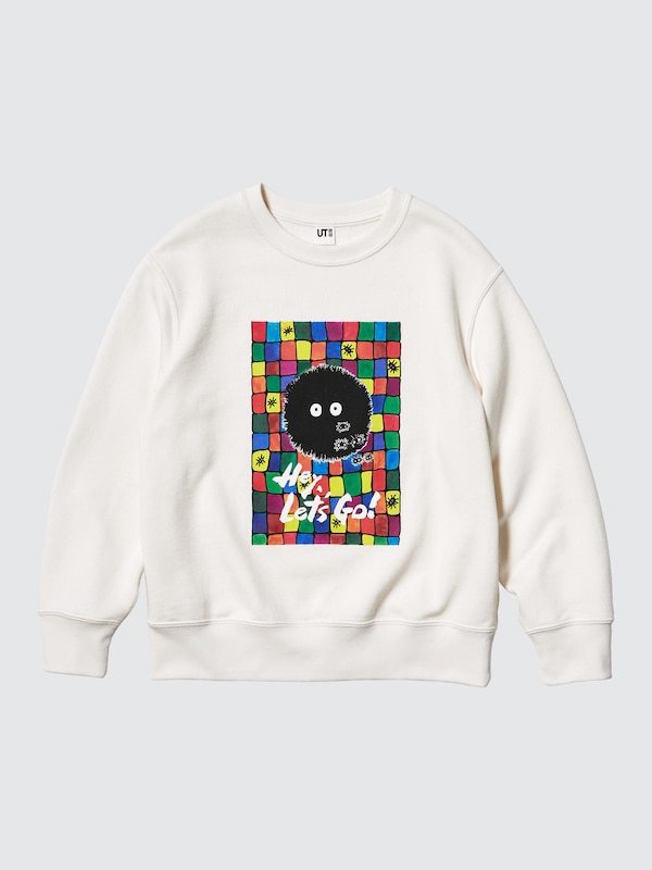 Свитшот UT с графикой Studio Ghibli Uniqlo, 01 off white — фото 3