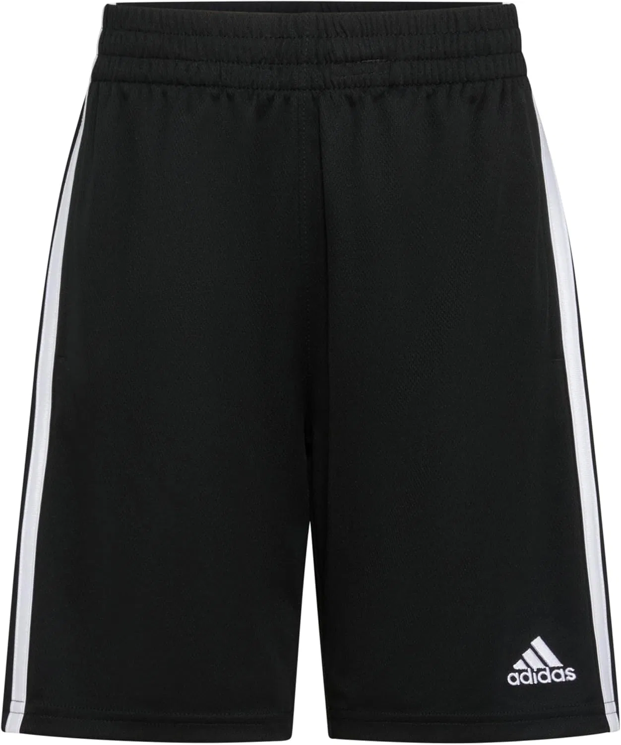 Детские классические шорты Adidas с тремя полосками, Black Adi