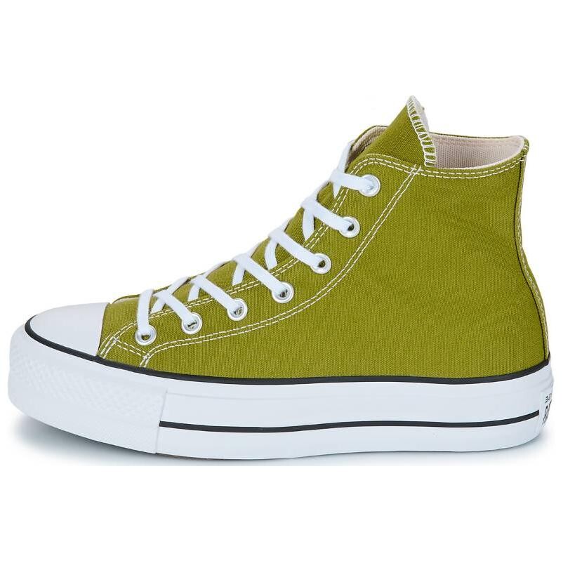 

Chuck Taylor All Star Canvas Shoes Womens Mid-top Green/White Converse