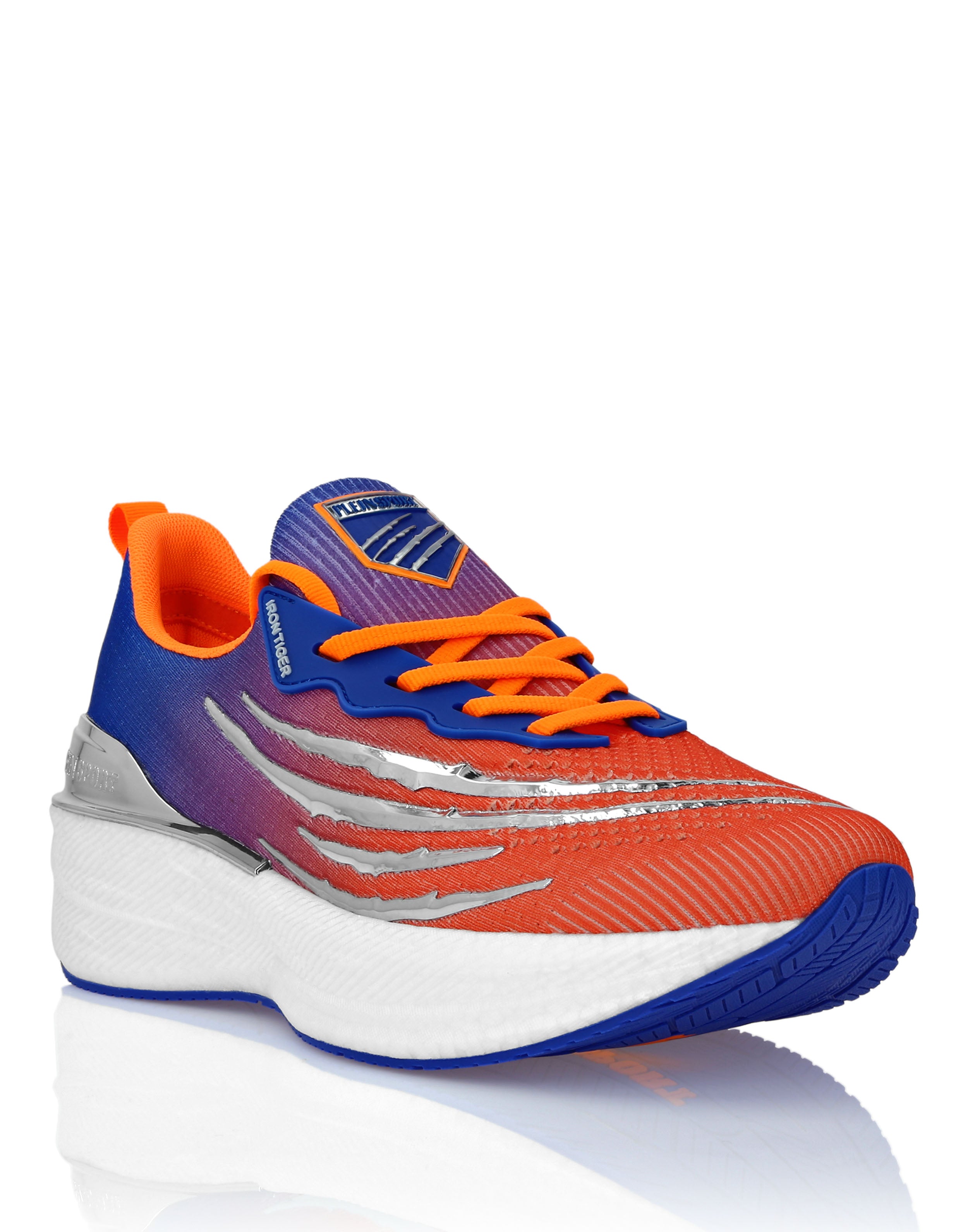 Кроссовки IRON TIGER // GEN.X.05 Plein Sport, синий/оранжевый — фото 2