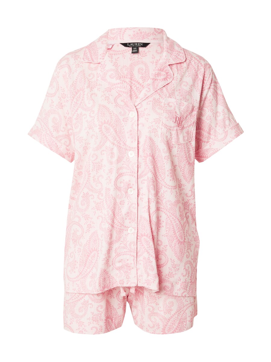

Короткий пижамный комплект Lauren Ralph Lauren, цвет Pink/Rose