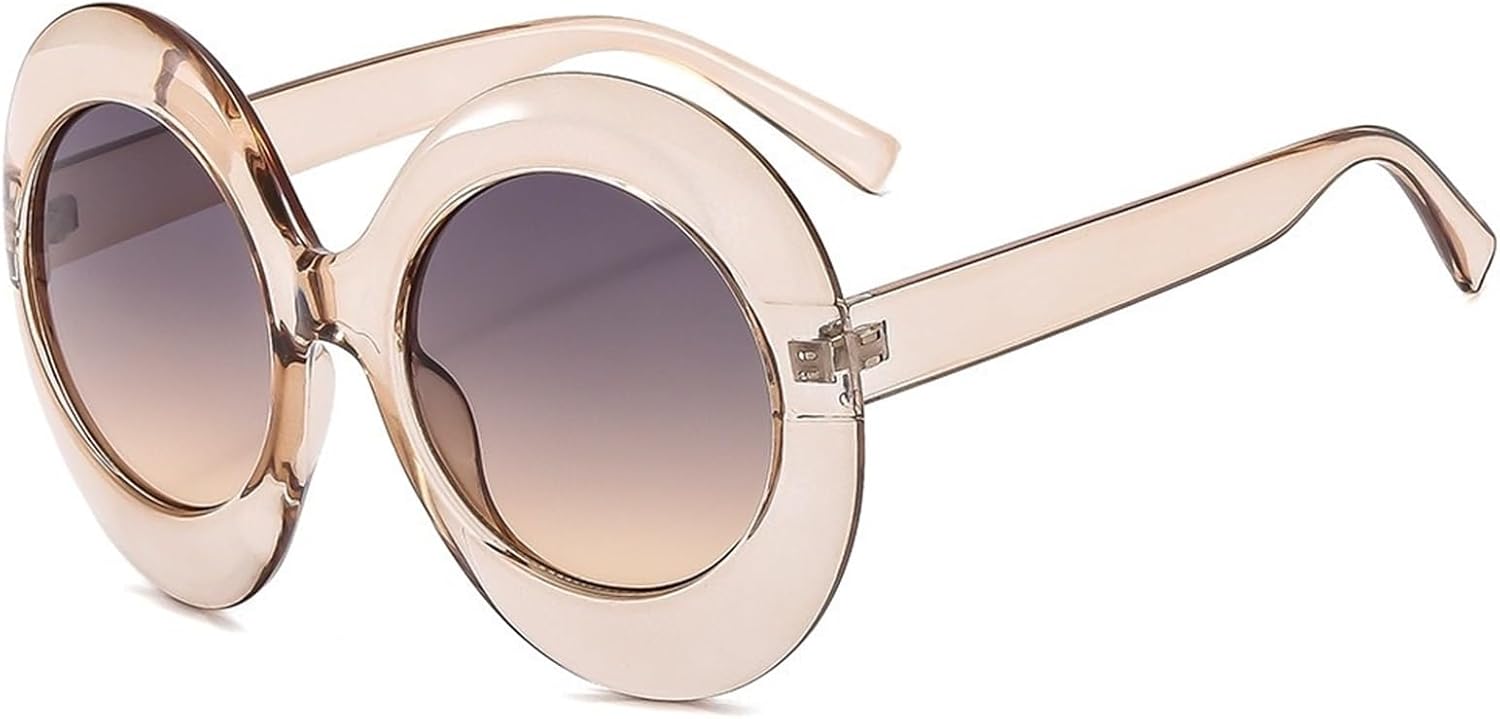 

Солнцезащитные очки с крупной оправой для женщин, для активного отдыха на природе, для мужчин, для поездок на работу, для отпуска, декоративные солнцезащитные очки Generic, Orange