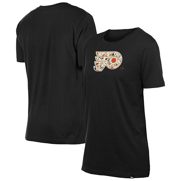 

Женская черная футболка philadelphia flyers glam game floral New Era, Черный, Женская черная футболка philadelphia flyers glam game floral New Era
