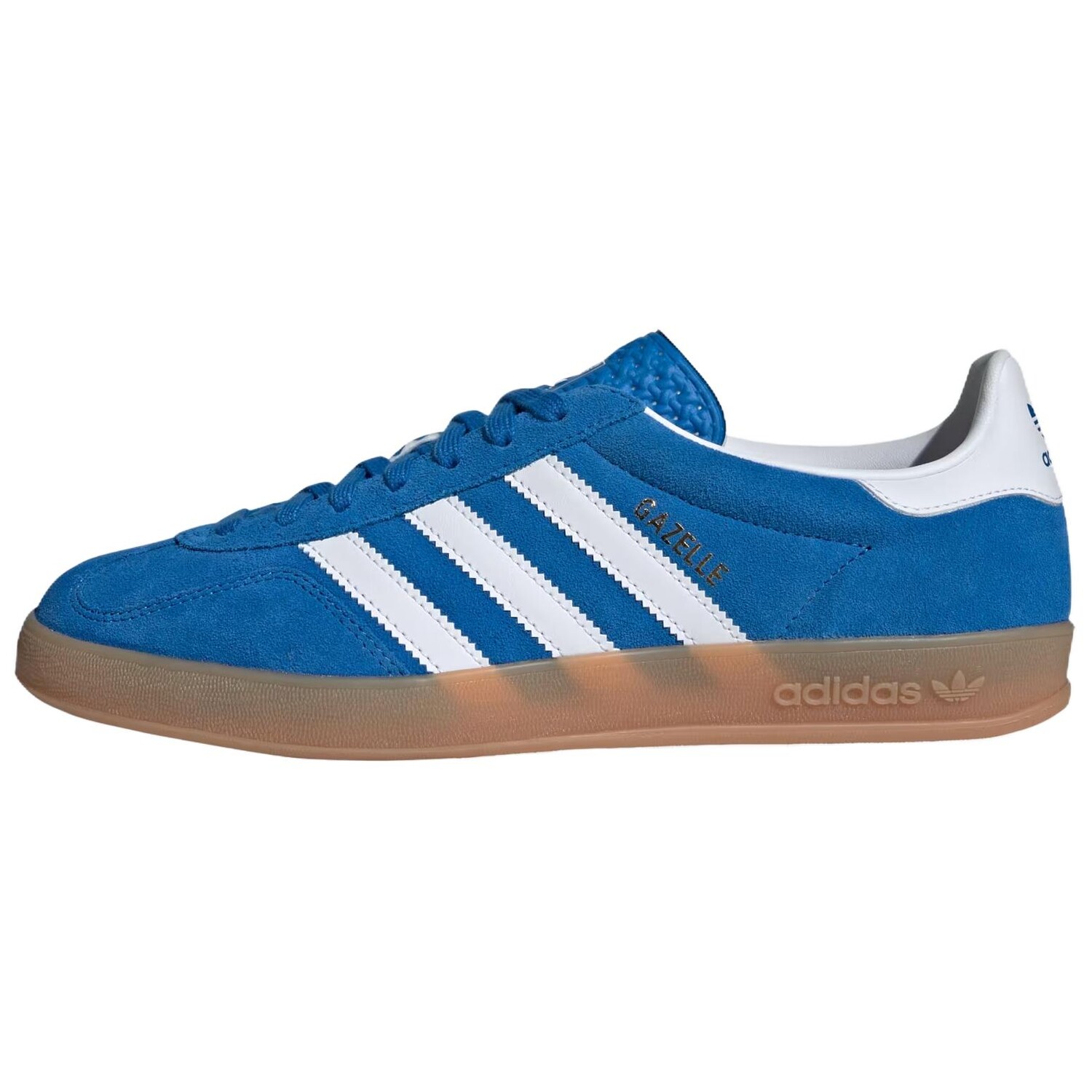 

Кроссовки Adidas Gazelle Indoor Blue Bird Cloud White, синий