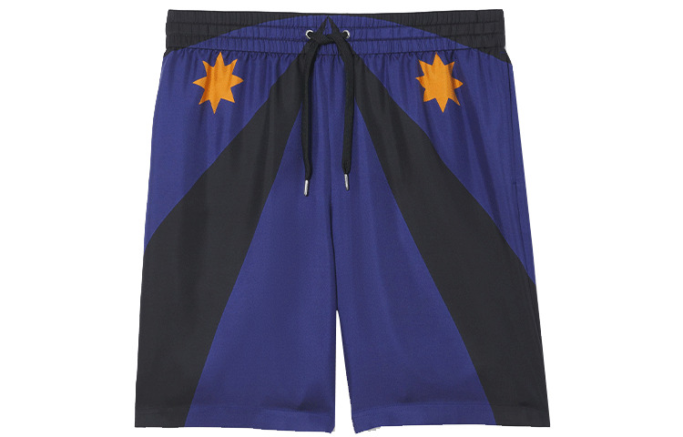 

Burberry Мужские повседневные шорты, цвет Bright navy blue