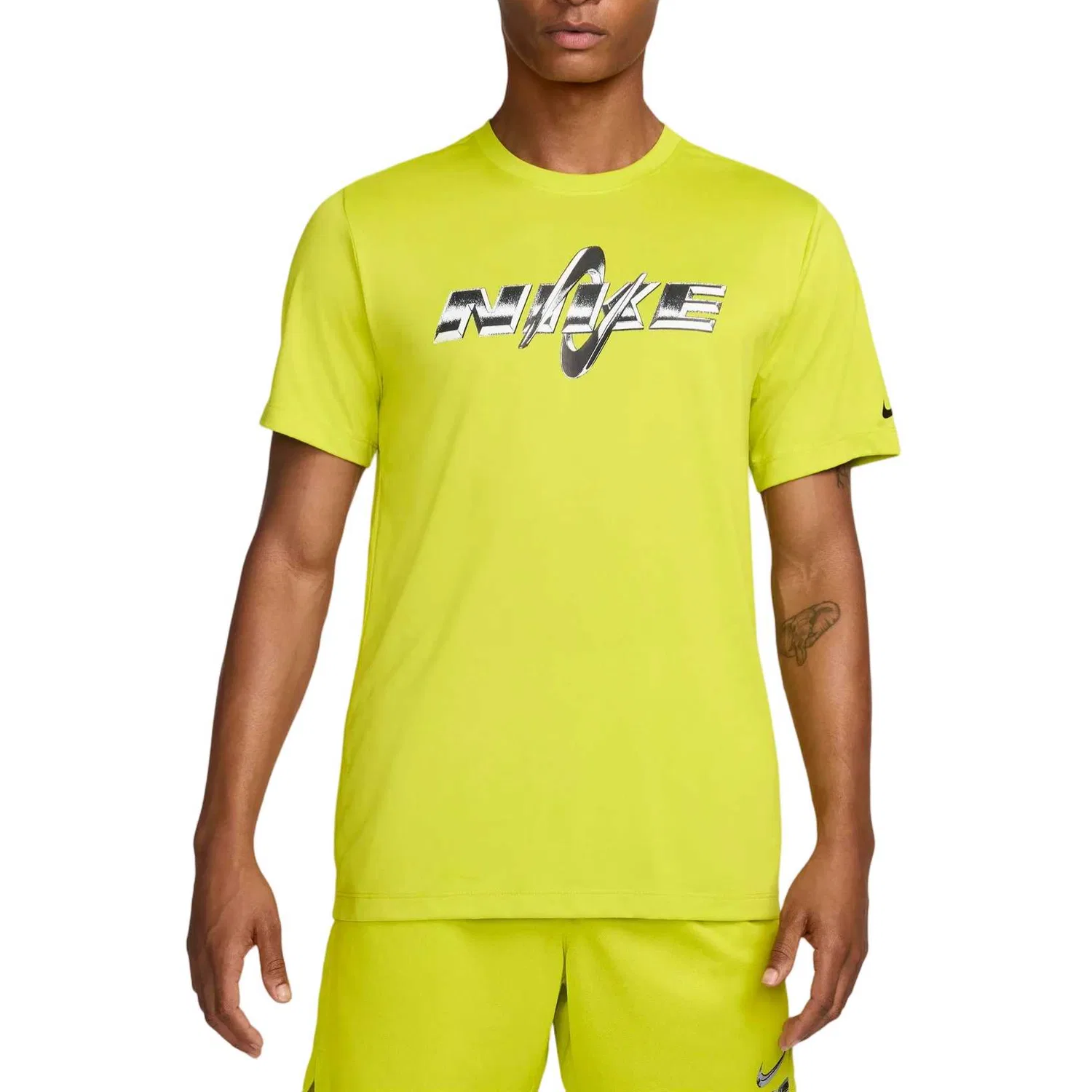 Футболка Dri Fit Quick Dry мужская Nike, Bright Cactus