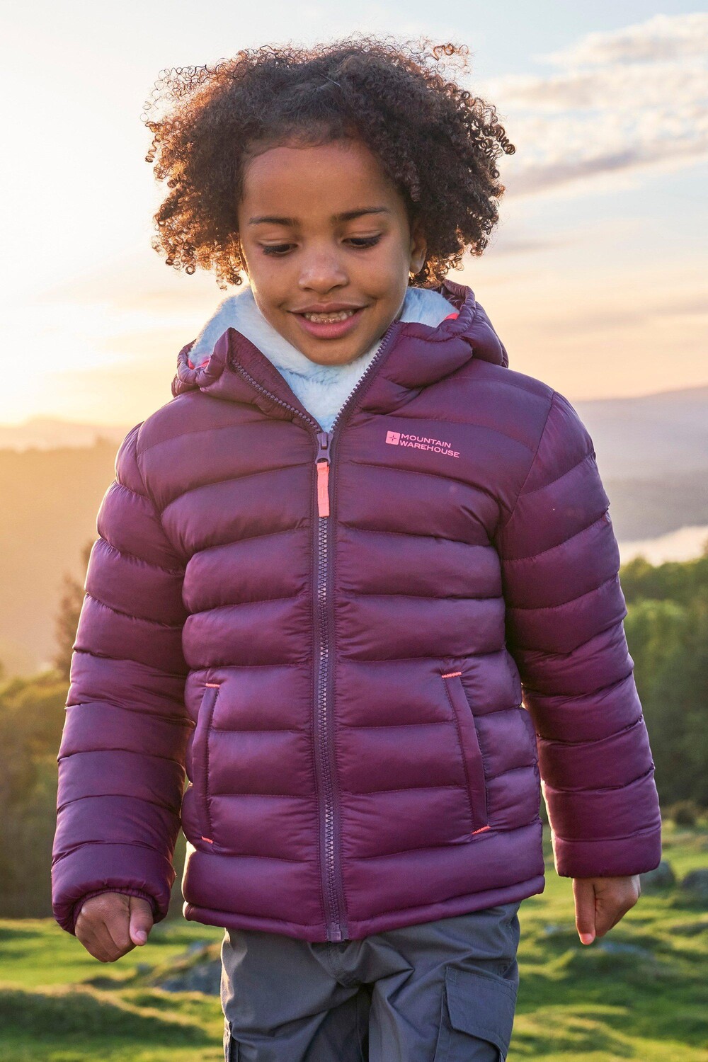 

Стеганая куртка Seasons Водостойкое легкое пальто Mountain Warehouse, красный